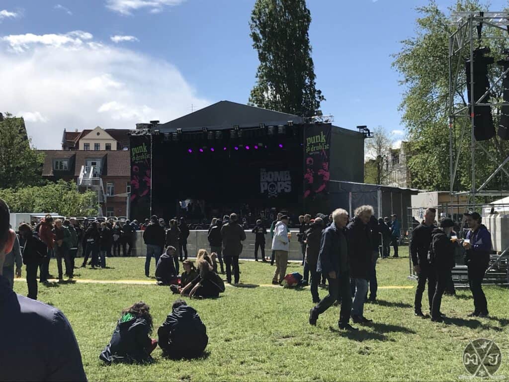 Punk in Drublic 2019 - Blick auf die Bühne