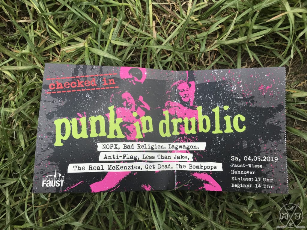 Hardcover Ticket Punk in Drublic Hannover 2019