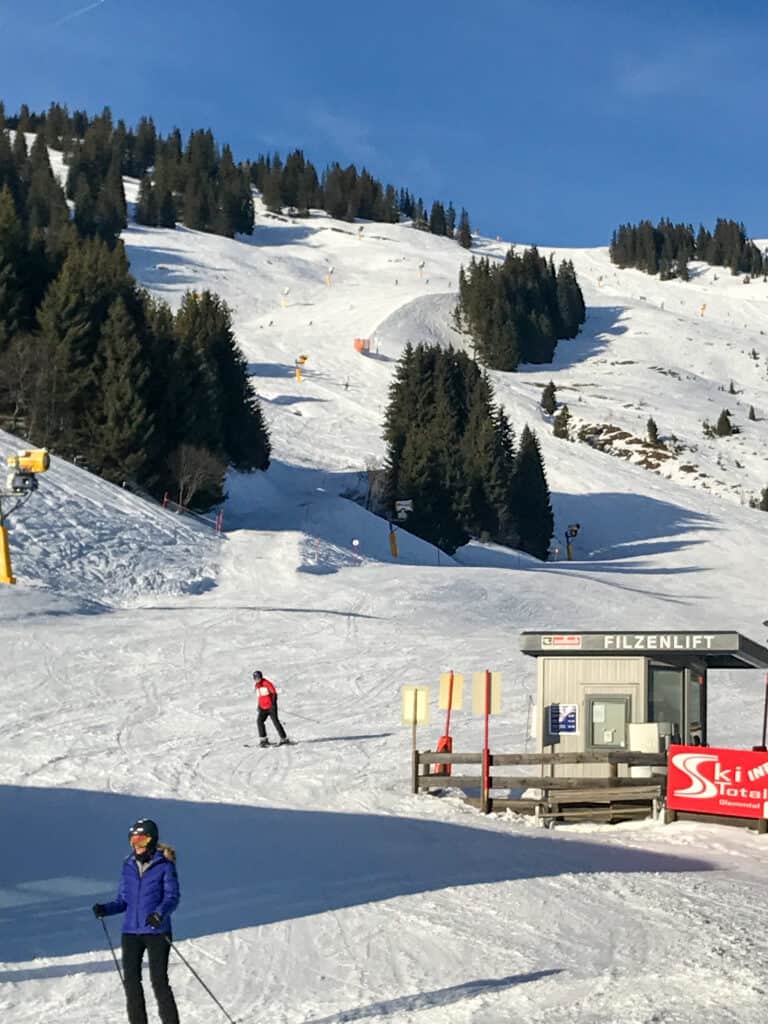 Fieberbrunn - Erste Runde durchs Skigebiet